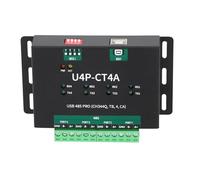 Vvikizy Convertidor USB a RS485, Adaptador USB a 4 Vías RS485, Módulo de Puerto Serie USB con Chip CH344Q SP3485, 480Mbps, Terminal de 5,08mm, Prevención de Sobretensiones de Protección