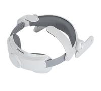 Vvikizy Correa Protectora para la Cabeza VR Duradera y Cómoda para Jugadores de Todas Las Edades con Fácil Instalación Blanco Grisáceo 1 Pieza