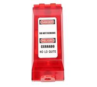 Vvikizy Cubierta de Interruptor de Pared con Bloqueo, Protector de Interruptor de Seguridad Acrílico y Plástico de Ingeniería Resistente a Impactos para Interruptores de Pared, Fábricas