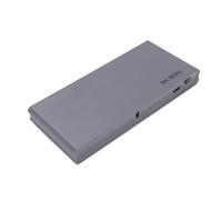 Vvikizy El Interruptor de Interfaz Multimedia 8K HD Tiene 3 Puertos de Alta Resolución de 40 Gbps para Juegos de Cine en Casa ABS (Enchufe Europeo)