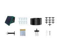 Vvikizy El Kit de Riego por Goteo con Energía Solar Riega Eficientemente las Plantas de Jardín para Uso en Exteriores