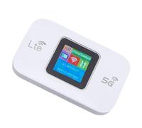 Vvikizy Enrutador de Punto de Acceso Móvil 5G, WiFi Portátil LTE de Alta Velocidad de 300Mbps con Cifrado WPA WPA2, para Viajes Al Aire Libre Europa Asia África