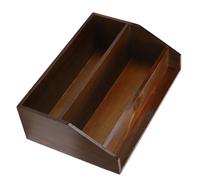 Vvikizy Estante de Almacenamiento de Madera Maciza, Estante de Exhibición Montado en la Pared Que Ahorra Espacio con Diseño Minimalista para Tazas de té