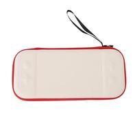 Vvikizy Estuche de Transporte Switches 2, Bolsa de Almacenamiento de Viaje Impermeable con Bolsillo de Malla para Cartuchos y Cables, Organizador de Consola Protectora a Prueba de Golpes (Beige)