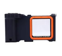 Vvikizy Estuche para Teléfono de Buceo con Snorkel Subacuático, Resistente Al Agua 15 M con Obturador Remoto Bluetooth, para 17 16 15 14 13 12 11 Pro Plus Mini X XR Xs SE2 SE3 S10 S11 (azul y naranja)