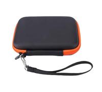 Vvikizy Estuche Rígido de Transporte para Mini, Bolsa de Almacenamiento EVA a Prueba de Agua y Golpes con Organizador de Malla, para Discos Duros Portátiles USB 3.0 US