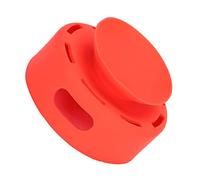 Vvikizy Funda Protectora de Silicona para Altavoces Dot 2, Antideslizante y a Prueba de Golpes, Diseño Que Ahorra Espacio para una Fácil Instalación, Hecha de Material de Silicona Duradero (Roja)