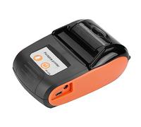 Vvikizy Impresora de Recibos Portátil Inalámbrica, Impresora Térmica Bluetooth para con Velocidad de Impresión de Alta Eficiencia de 90 Mm/s, Pequeña y Liviana para Impresión de (Enchufe Europeo)