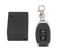 Vvikizy Interruptor de relé Inalámbrico DC 12V 5A con Retardo de 3s-15s | Receptor RF de 433MHz, Modos de Retardo Ajustables, Carcasa ABS+PCB, para Control de Iluminación y Puerta, Control Remoto