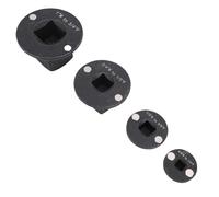 Vvikizy Juego de Adaptadores de Casquillo de Impacto de Perfil bajo Diseño Magnético para Uso Conveniente con una Variedad de Herramientas para Reparaciones Material de Acero Al Carbono 4 Piezas