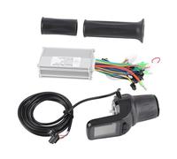 Vvikizy Juego de Controlador de Bicicleta Eléctrica Universal 36/48V 250/350W con Medidor de División LCD para Indicación Precisa de Carga Restante, para Scooters Eléctricos, Triciclos, Mano de Obra