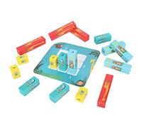 Vvikizy Juego de Mesa Sudoku de Madera para Niños, Rompecabezas Educativo con Números, Juguete para el Pensamiento Lógico, Material de Haya de Más de 3 Años