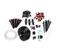 Vvikizy Kit de Riego Automático de Plantas, de Riego por Microgoteo para Jardín de 40M para Producción Agrícola, Material ABS de