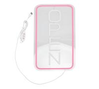 Vvikizy Letrero Abierto de Neón LED, Elegante Fuente de Alimentación USB Regulable, Decoración Iluminada para Bares, Restaurantes, Cafeterías, Tamaño 42x22cm