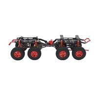Vvikizy Marco de Chasis de Coche RC Mejorado de Fibra de Carbono para Axial SCX24, Reemplazo Ligero de Baja Gravedad Central para Coche RC, para Entusiastas del Todoterreno, Fibra de Carbono (Negro