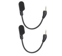 Vvikizy Micrófono de Repuesto para Auriculares Cloud III con Cable, Micrófono Desmontable con Cancelación de Ruido y Enchufe Chapado en Oro