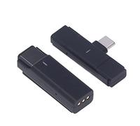 Vvikizy Micrófono Lavalier Inalámbrico con Sonido Estéreo de 80 KHz Ideal para Transmisión en Vivo y Grabación Entre Varias Personas con Estuche de Carga