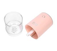 Vvikizy Mini Humidificador USB Portátil de 370 Ml con Luz para Viajes Dormitorio Habitación de bebé BC-02 Blanco Perla (Rosa)