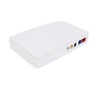 Vvikizy Mini UPS Fuente de Alimentación de Respaldo Confiable de 8000 MAh para Máquinas de Asistencia de Huellas Dactilares Cámaras de Control de Acceso Blanco para Sistemas de Seguridad (Enchufe