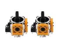 Vvikizy Módulo de Palanca de Mando con Sensor Analógico 3D de Efecto Hall de 2 Piezas, Balancín con Sensor Hall ABS de Metal Resistente Al Desgaste de Primera Calidad, con Interfaz de