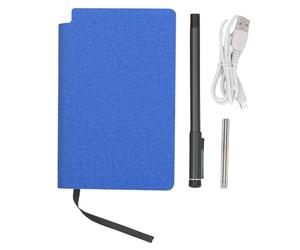 Vvikizy Notebook Digital con Bolígrafo, Inteligencia Electrónica de Escritura Electrónica Dibujo Dibujo Digital Reconocimiento de Texto OCR, para Tableta de Teléfono (Textura de Lino Azul)