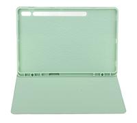 Vvikizy Para Tab S8 Funda con Teclado, Teclado Inalámbrico Desmontable de PU en Ángulo con Función Multimedia, para Tab S8+ S7 FE 12.4in SM X800 X806 T730 T733 T735 T736 T738 T970 T975 (Sin Panel