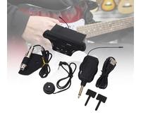 Vvikizy Pastilla de Guitarra Acústica, Micrófono Bluetooth con Vibración Activa, Pastilla de Boca UHF para Artistas, Construcción Flexible de ABS