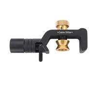 Vvikizy Pelacables Blindados, Cortador de Cables de Fibra óptica Vertical y Horizontal con Rodillos Reemplazables y de Precisión, para un Rango de Pelado de 8 a 28,6 Mm