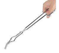 Vvikizy Pinzas de Crisol de Acero Inoxidable Pesadas con Patas Antideslizantes, Alicates Duraderos para Soporte de Vasos para Experimentos de Química 250 Mm (300 mm)