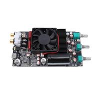 Vvikizy Placa Amplificadora de Potencia TPA3255, Amplificador Digital Clase D de Canal Mono de 600W con Entrada Auxiliar para sistemático de Sonido Doméstico con Subwoofer
