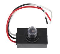 Vvikizy Sensor de Luz de Fotocélula, Interruptor de Control de Luz Fotoeléctrica para Exteriores IP65 con Detección de Luz Sofisticada, para Lámparas Fluorescentes Halógenas