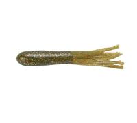 Vvikizy Señuelos de Pesca de 20 Piezas, Cebos de Tubo de PVC Blando, Simulación Dinámica de Calamar para Pesca en el Océano (Verde)