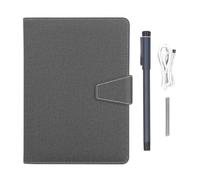 Vvikizy Set de Escritura de Cuaderno de Lápiz Inteligente, Pluma de Sincronización de Cuaderno Digital con caché Fuera de Línea, Dibujo de IA, Intercambio Fácil, para Guardar en Tiempo (Gris)