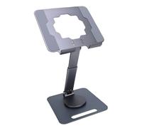 Vvikizy Soporte Ajustable para Tableta para Escritorio, Soporte Giratorio de Aleación de Aluminio Premium para Transmisión en Vivo, Viajes, 6,3x5,9 Pulgadas (Gris)