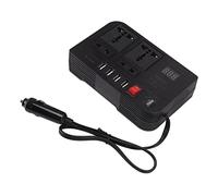 Vvikizy Transformador Inversor para Vehículos de 300W y 12V, Rendimiento Estable para Pequeños Electrodomésticos, Fácil Operación, Rápida Disipación del Calor