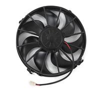 Vvikizy Ventilador de Condensador de 24 V CA Enfriamiento de Alta Eficiencia 3200 R/min para Autobuses y Camiones Plástico y Metal 1 Pieza