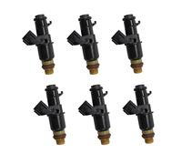 VVKFTPara Accord para Odyssey para Ridgeline para Pilot 2003-2013 6 Uds Adaptador Boquilla Gasolina para Coche Conjunto De Inyector De Riel Común De Combustible Boquilla inyector Combustible