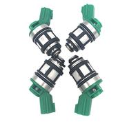 VVKFTPara N&issan D21 NP300 Camioneta 2.4L 1996-2014 Boquilla Motor Common Rail Gasolina para Coche 4 Uds Válvula Inyector Alta Impedancia Alimentación Lateral Boquilla inyector Combustible