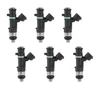 VVKFTPara N&issan para Pathfinder para Titan para Armada 5.6L V8 2004-2014 6 Uds Adaptador Boquilla Motor Alta Impedancia Inyector Combustible Motor Boquilla inyector Combustible