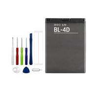 Vvsial atería de repuesto BL-4D compatible con NOK-IA BL-4D con kit de herramientas