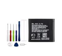 Vvsial atería de repuesto BP-6X compatible para NOK-IA BP-6X con kit de herramientas