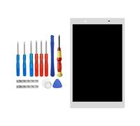 Vvsialeek Pantalla de repuesto para tablet Lenovo Tab 4 8" TB-8704V 4 8" TB-8504F TB-8304F TB-8304F1 ZA2B0009US con kit de herramientas (blanco)