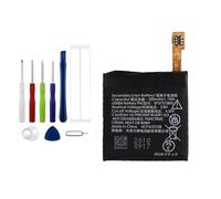 Vvsialeek SP372728SE Batería de repuesto compatible para Ticwatch 2 1 E S WE11056 con kit de herramientas