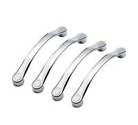 VVW&LIU 1 par de plástico galvanizado Distancia del orificio 14,5 cm Accesorios de puerta corredera de ducha de vidrio Manija de la puerta interior de la cabina de ducha, DH, 108,4PCS