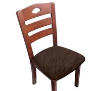 VVW&LIU Fundas de cojín de Asiento de Tela de Terciopelo Suave, elásticas, Lavables, de Licra, para Silla de Comedor, para el ho