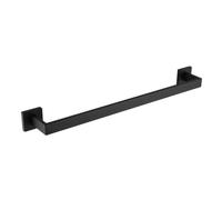 VVW&LIU Juego de Accesorios de baño de Acero Inoxidable Negro: toallero, portarrollos de Papel higiénico, jabonera líquida, jabonera, Accesorios de baño, Toalla 1