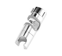 VVW&LIU Soporte de Ducha Universal Soporte de riel de Ducha 20~25 mm Soporte de Cabezal de Ducha de Cromo ABS Accesorios de baño Ajustables, 1pcs