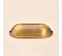 VVW&LIU Tiradores de latón vintage para muebles, tiradores de bronce amarillo para armarios, cajones, cómodas, estanterías, zapa