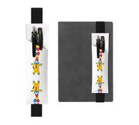 VVXBHGR Black Cat Performing Magic Tricks Prints - Estuche de piel de PVC 2 en 1, antideslizante, almacenamiento esencial para cuentas de viaje, Black, Talla única, Mochila escolar