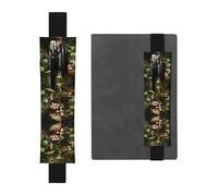 VVXBHGR Black Easter Treasures in The Garden Prints - Estuche de piel de PVC 2 en 1, antideslizante, almacenamiento esencial para cuentas de viaje, Black, Talla única, Mochila escolar